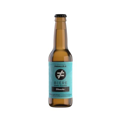 Organic White Beer Without Alcohol