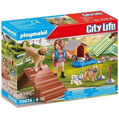 Playmobil City Life Set de Regalo Entrenadora de Perros