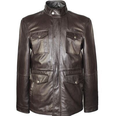 Zerimar Men's jacket 100% genuine leather