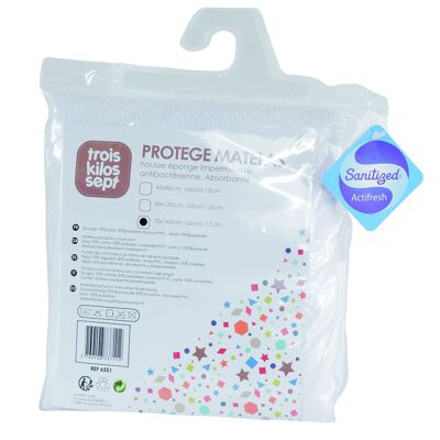 Sponge pad 70x140cm white