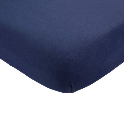 Fitted sheet 60x120 navy