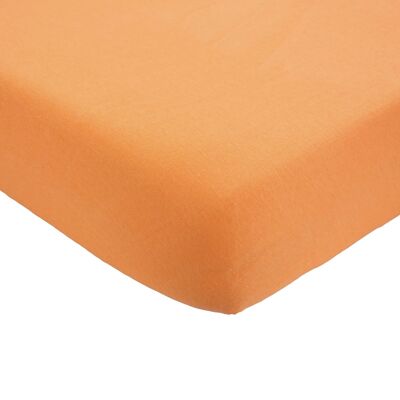 Fitted sheet 70x140cm apricot