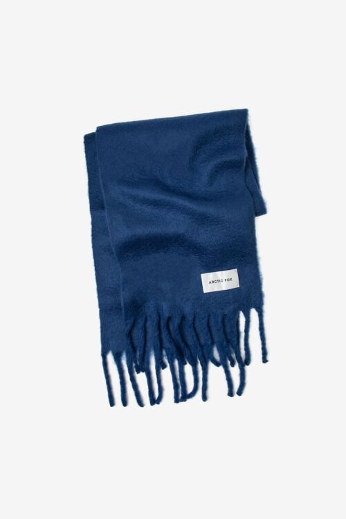 The Stockholm Scarf- 100% Recycled - Blue - AW23