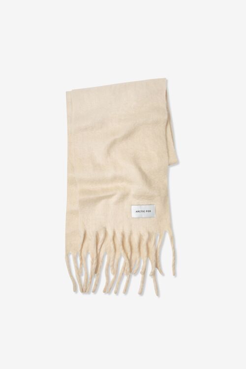 The Stockholm Scarf- 100% Recycled - Polar White - AW23