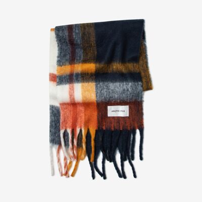 The Stockholm Scarf- 100% Recycled - Midnight Summer - AW23