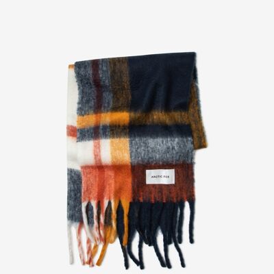 The Stockholm Scarf- 100% Recycled - Midnight Summer - AW23
