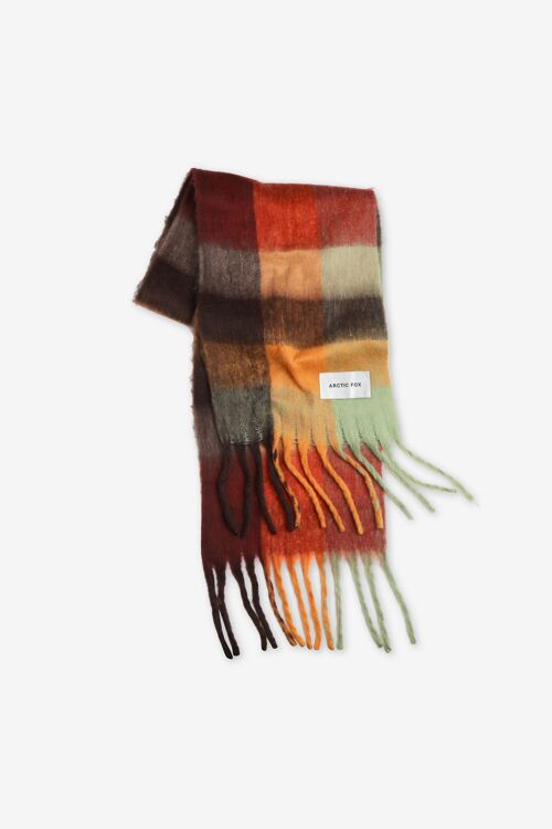 The Reykjavik Scarf- 100% Recycled - Kyoto Gardens - AW23