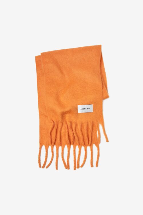The Stockholm Scarf- 100% Recycled - Apricot - AW23