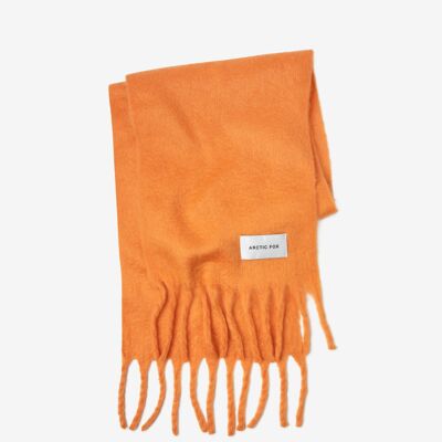 The Stockholm Scarf- 100% Recycled - Apricot - AW23