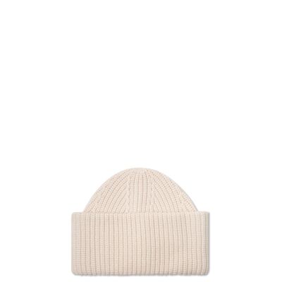 Il berretto in lana merino - Bianco - AW23