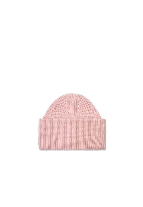 The Merino Wool Beanie - Pink - AW23