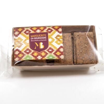 Organic Sunflower and Poppy Crackers - Individual tray 60g