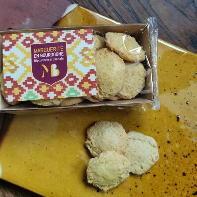 Bio-Aperitif-Kekse aus Comté AOP – Einzelschale mit 60 g
