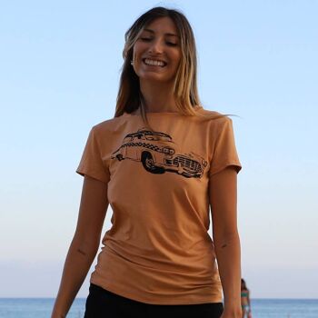 Taxi - T-shirt en pure viscose, coupe douce, t-shirts imprimés 2