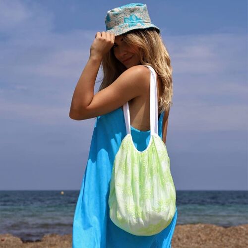 Women's Medusa Green Lace Bag