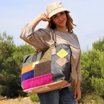 Color Line - Anomalo Fashion Tote Bag, Ledertaschen