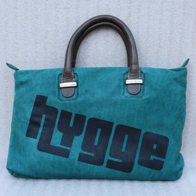 Hygge - Borsa in pelle, Borsa con manici, Borsa tote, Borsa ventiquattrore