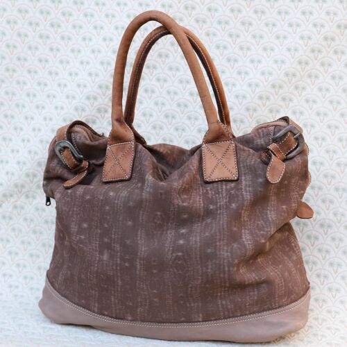 Handles Bags - Leather Bag, Big Size Handbag, Tote, Handheld