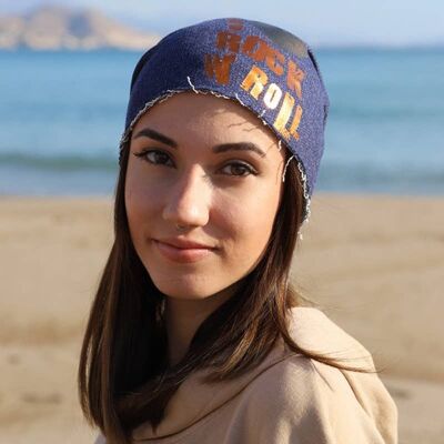 472 Cappello Beanie Denim - Amo i berretti Rock N'Roll