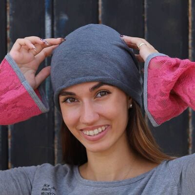 242 Leichte Wolle - Sehr coole Beanie-Mütze, anpassbare Mützen