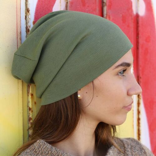 305 Doubled fabric beanie hat for a better fit and look