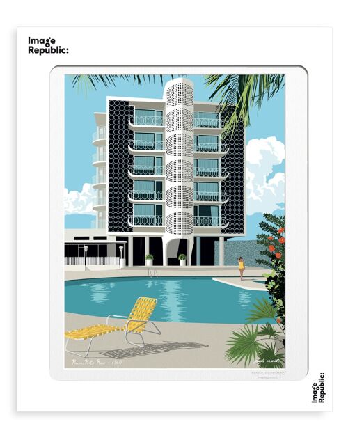 AFFICHE 40x50 cm PAULO MARIOTTI PORTO RICO