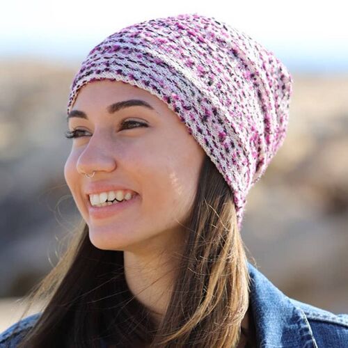 103 Multicolor Intertwining Beanie hat, Classic beanies