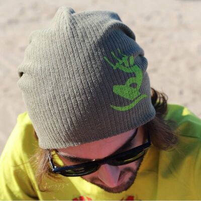 312H The Real Kite Surfer Beanie Hat, Printed Beanie