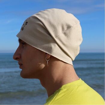 439H Bonnets style de vie de kitesurf, Bonnets beiges 4