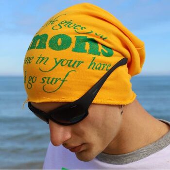 459H Problem, Go surf Beanie hats, Tall Model With A Raw Hem 2