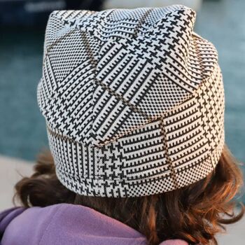 Bonnets 210H Gentleman Beanie - bonnets en tissu fin teint en fil 4