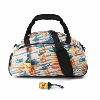 Oh My Pop! Ananas-Uptown Sports Bag, Yellow