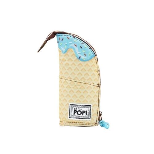 Oh My Pop! Ice Cream-Estuche Portatodo Vertical, Amarillo