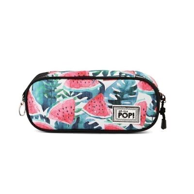Oh My Pop! Watermelon-Pencil Case, Red