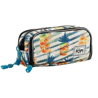Oh My Pop! Ananas-Note Pencil Case, Yellow