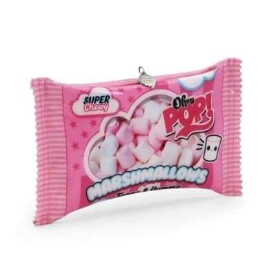 Oh My Pop! Marshmallow-Toiletries Bag, Pink