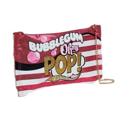 Oh My Pop! Bubblegum-Bubblegum Shoulder Bag, Pink
