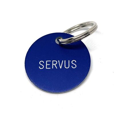 Schlüsselanhänger "Servus" Geschenk- und Designartikel