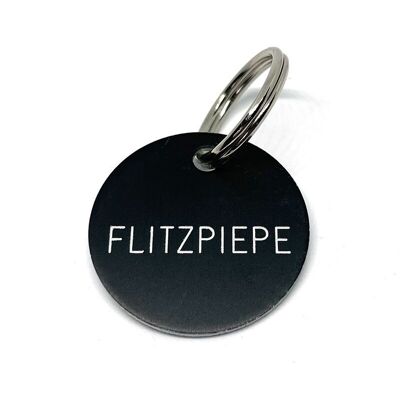 Portachiavi "Flitzpiepe" oggetto da regalo e di design