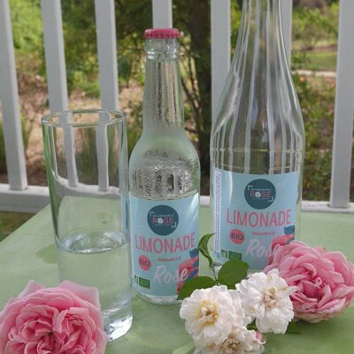 Limonade artisanale à la Rose Bio 75 cl