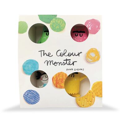 Set Colección El Monstruo de Colores con Nuna (4 figuras) - Figura juguete Comansi The Colour Monster