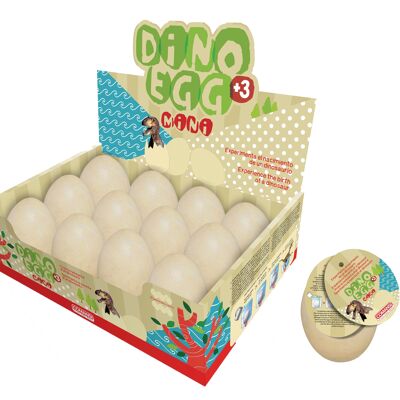 Dino Mini-Ei 6 cm – Comansi Growing Eggs Kinderspielzeug