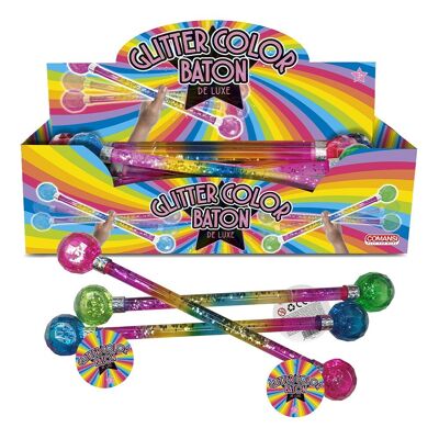 Glitter Color Baton deluxe - Comansi Outdoor Children's Toy
