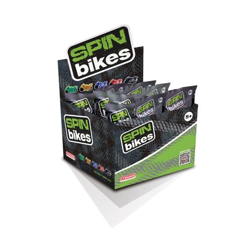 Spin Bikes - Display 24 uds - Juguete infantil Comansi Vehículos