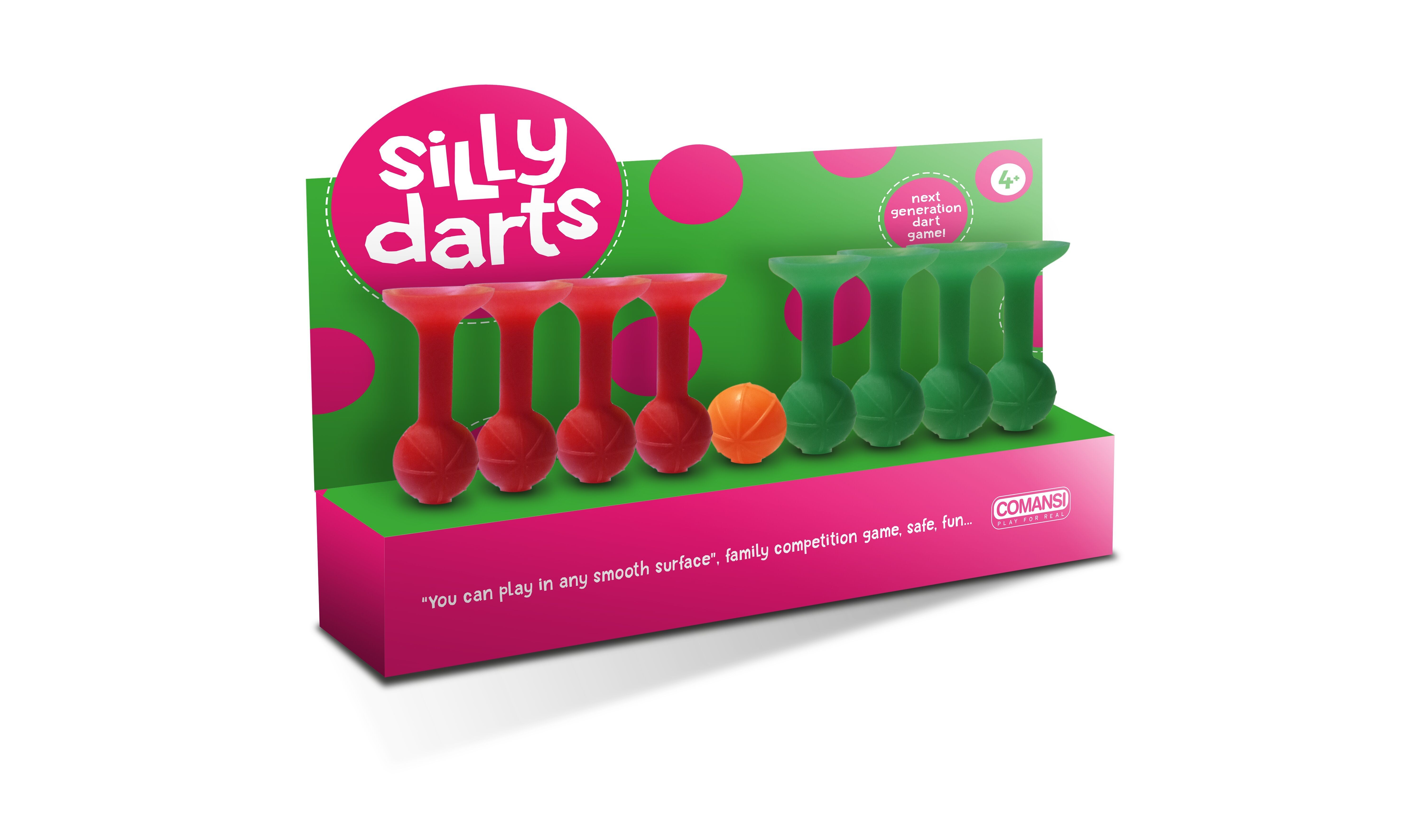 Silly Dart Game Basic - Juguete infantil Comansi Aire Libre