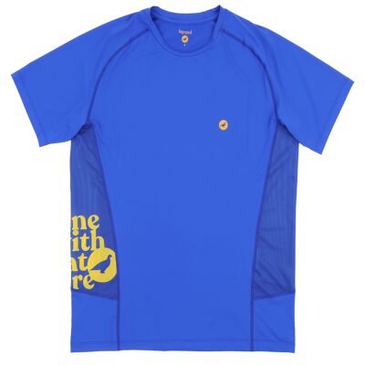 Teeshirt Technique Homme TEETREK - Bleu Roi Soleil - XL