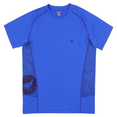 Teeshirt Technique Homme TEETREK - Bleu Roi Navy - S