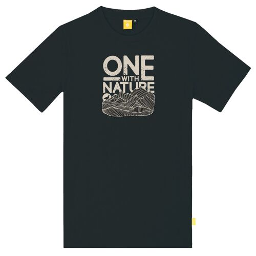 Teeshirt Homme TEEREC ONE LINE - Cachou - S