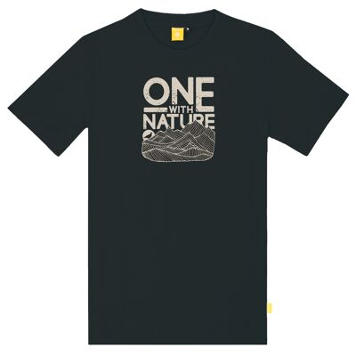 Teeshirt Homme TEEREC ONE LINE - Cachou - S