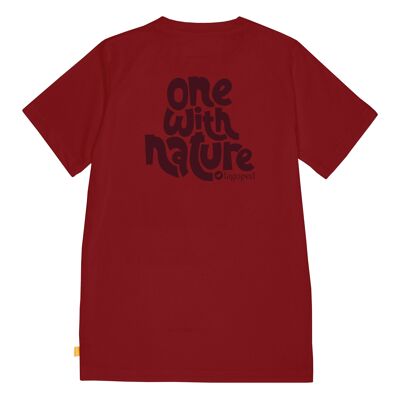 Teeshirt Homme TEEREC ONE 70's - Granate - L